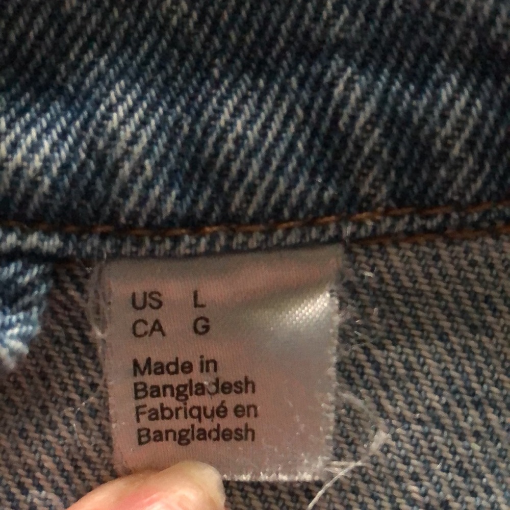 *SOLD.Jean jacket - Picture 8 of 16